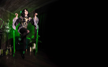 Картинка девушки momo образ косплей свечи наряд