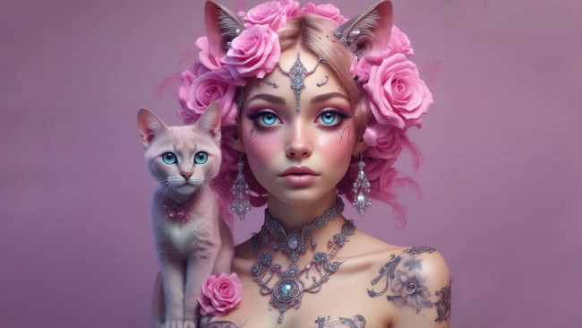 Обои картинки фото 3д графика, люди и животные , people and animals, нейросети, графика, нейроарт, ai, art, нейронные, сети, рисунки, нейро, искусство, нейрографика, graphics, neuroart, neural, networks, drawings, neuro, neurography