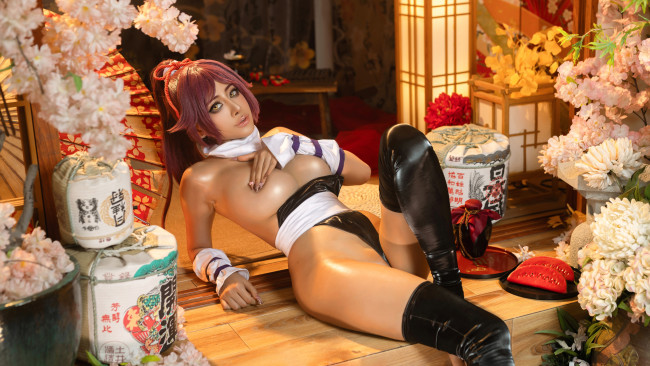 Обои картинки фото девушки, - креатив,  косплей, byoru