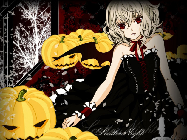 Обои картинки фото аниме, touhou