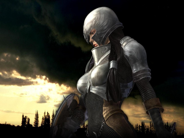 Обои картинки фото фэнтези, девушки