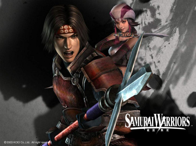 Обои картинки фото видео, игры, samurai, warriors