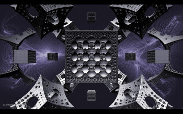 Картинка 3д графика abstract абстракции