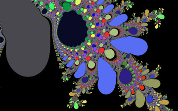 Картинка 3д графика fractal фракталы