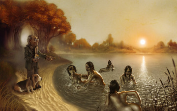 обоя фэнтези, существа