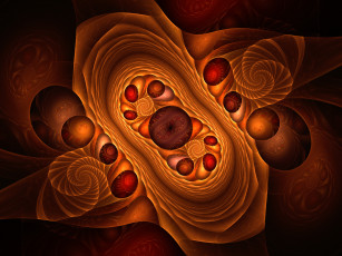 Картинка 3д графика fractal фракталы