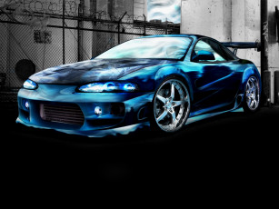 Картинка автомобили виртуальный тюнинг eclipse