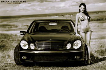 Картинка автомобили авто девушками девушки и