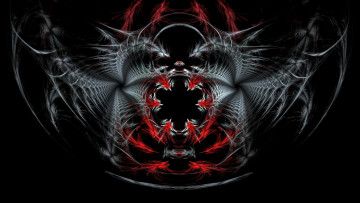 Картинка 3д графика fractal фракталы