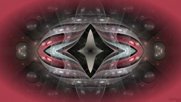 Картинка 3д графика fractal фракталы