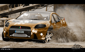 Картинка автомобили виртуальный тюнинг eclipse