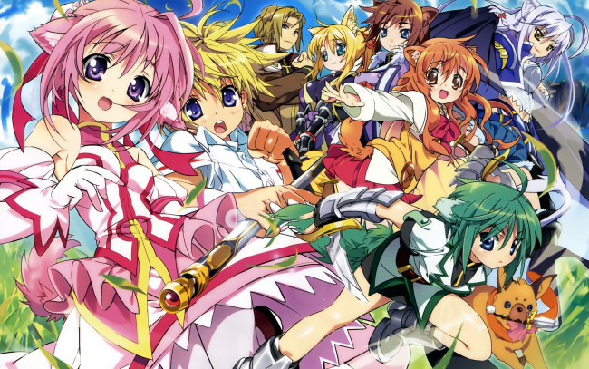 Обои картинки фото аниме, dog, days