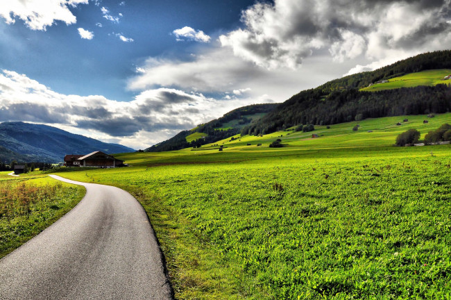 Обои картинки фото природа, дороги, dobbiaco, италия