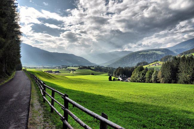Обои картинки фото природа, дороги, valdaora, италия