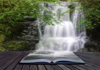 Картинка разное компьютерный+дизайн книга водопад