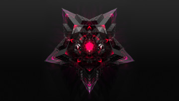 Картинка 3д+графика fractal+ фракталы цвета фон узор