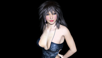 Картинка 3д+графика people+ люди взгляд девушка