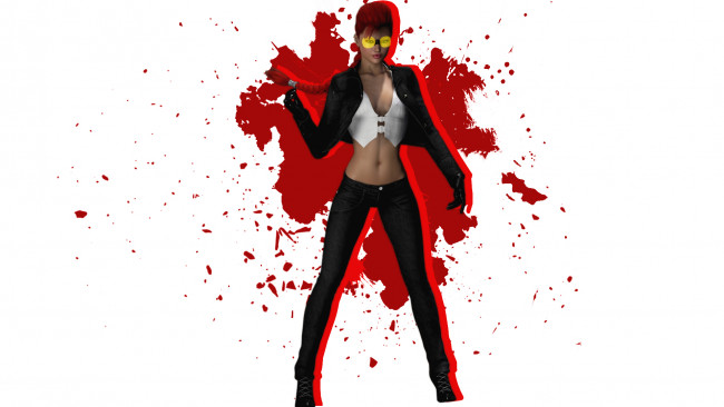 Обои картинки фото 3д графика, people , люди, девушка, взгляд