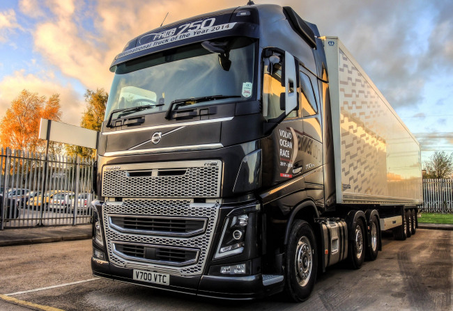 Обои картинки фото автомобили, volvo trucks, контейнеровоз, тягач, грузовик