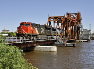 Картинка техника поезда локомотив состав рельсы дорога железная