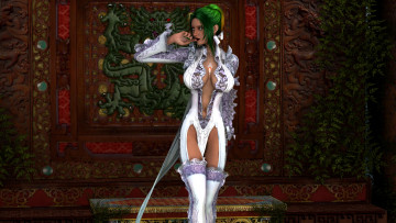 Картинка 3д+графика люди+ people взгляд девушка фон