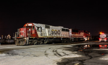 Картинка техника поезда состав локомотив рельсы дорога железная