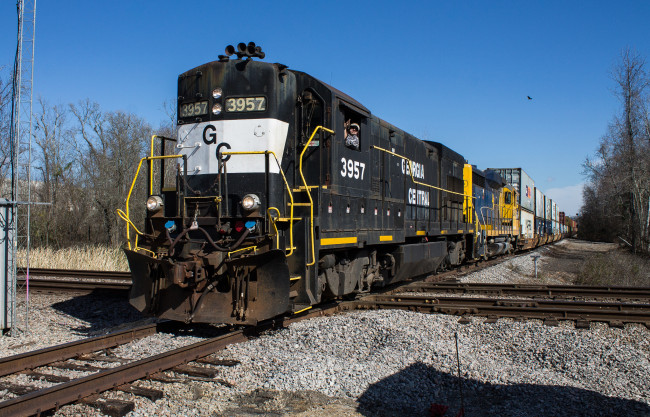 Обои картинки фото техника, поезда, состав, локомотив, железная, дорога, рельсы