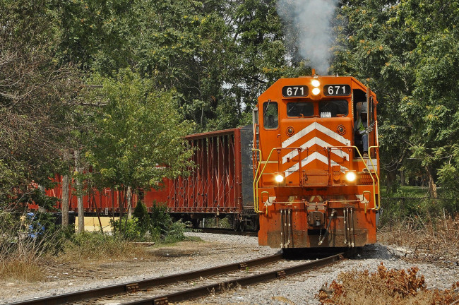 Обои картинки фото техника, поезда, рельсы, дорога, железная, состав, локомотив