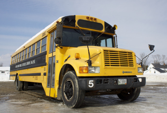 Обои картинки фото автомобили, автобусы, автобус, школьный