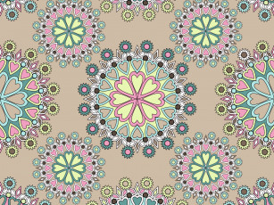 обоя векторная графика, графика , graphics, узор, орнамент, кремовый, фон, текстура