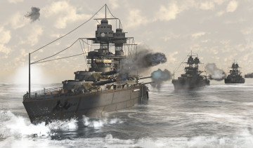 Картинка корабли 3d море корабль