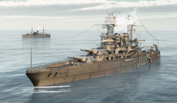 Картинка корабли 3d море корабль