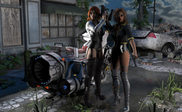 Картинка 3д+графика фантазия+ fantasy фон взгляд девушки