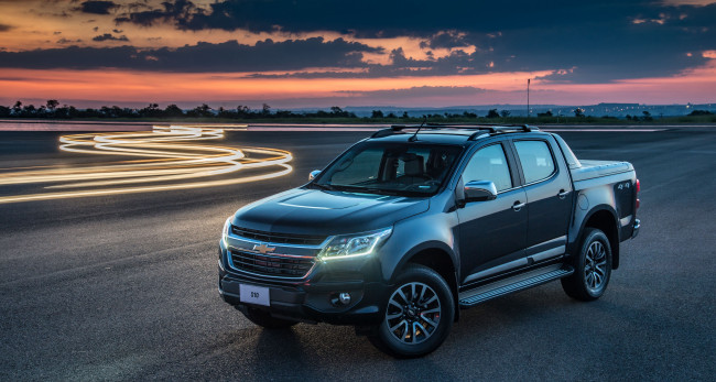 Обои картинки фото автомобили, chevrolet, 2016г, s10, high, country