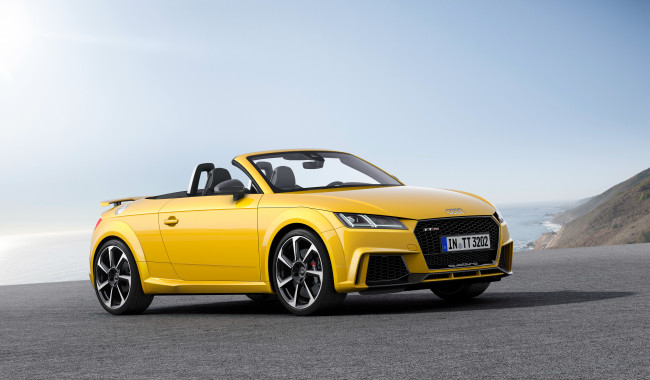 Обои картинки фото автомобили, audi, tt, rs, roadster, 8s, 2016г