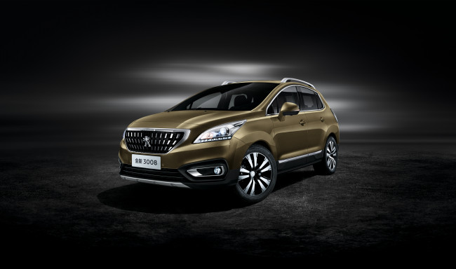Обои картинки фото автомобили, peugeot, 3008, cn-spec, 2016г