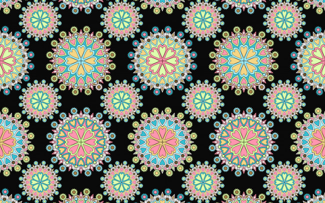 Обои картинки фото векторная графика, графика , graphics, чёрный, фон, текстура, узор, орнамент