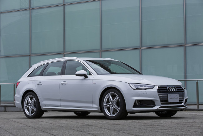 Обои картинки фото автомобили, audi, b9, jp-spec, s, line, tfsi, 2016г, a4, avant