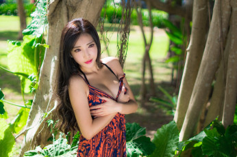 Картинка девушки -unsort+ азиатки взгляд лицо