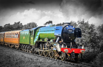 Картинка техника паровозы локомотив состав