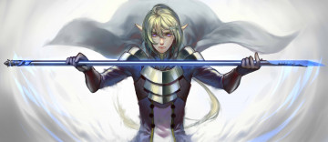 Картинка аниме pixiv+fantasia девушка