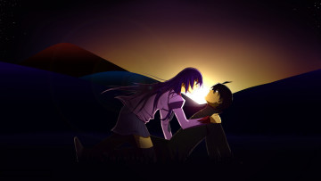 Картинка аниме bakemonogatari фон взгляд девушка