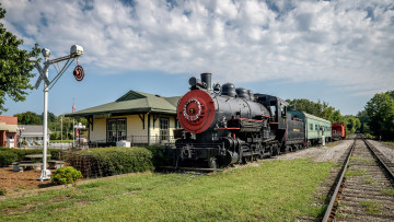 Картинка техника паровозы локомотив состав