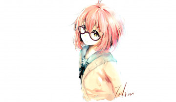 Картинка аниме kyoukai+no+kanata мирай