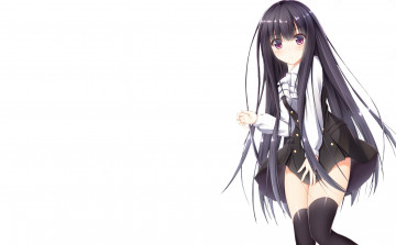 Картинка аниме inu+x+boku+ss девушка