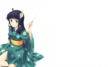 Картинка аниме bakemonogatari фон взгляд девушка