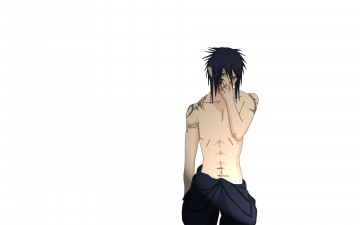 Картинка разное арты учиха татуировки парень саске