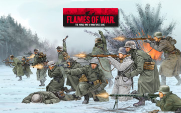 обоя видео игры, flames of war, flames, of, war, игра, стратегия