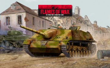 обоя видео игры, flames of war, flames, of, war, стратегия, игра