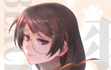 Картинка аниме bakemonogatari фон взгляд девушка